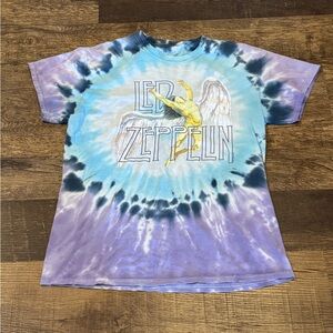 Led Zeppelin Tie Dye Tee M